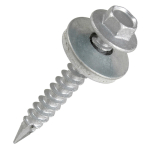 6.3x60mm/16W Hex Slash Point Timber Screw - 16mm Washer