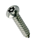 8x1 1/4" But S/S A2 6 Lobe Pin 2W S/Tapping Security Screws