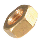 M6 Brass Hex Nuts