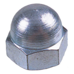 M8 BZP Dome Nuts