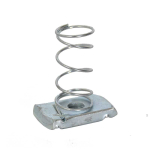 M12 Long Spring Channel Nuts BZP
