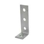 4 Hole 90Deg Channel Bracket HDG 56x137mm 1x3hole