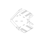 100mm MD Cable Tray 90 Bend PG Medium Duty TUMB100/90