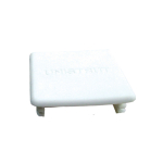 Unistrut Channel End Cap 41x41mm - White