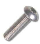 M10x20mm Socket Button S/S A2 Machine Screws