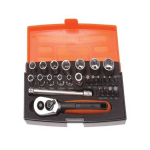 Bahco 25pc 1/4" Socket Set Metric