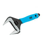 10"/250mm OX Pro Adj Wrench Ultra Wide Jaw Adjustable