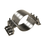 50nb Adjustable Anchor Bracket 3xSplit Band & Cleats BZP