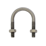 M16x300nb U Bolt S/Steel 12" 324mm ID Standard 304 S/Steel
