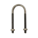 M16x250nb U Bolt S/Steel 10" 277mm ID Extended 316 S/Steel