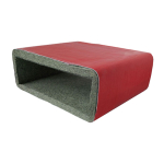 Low Profile Intumescent Duct Sleeve - 110 x 54mm