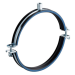 300mm Spiral Duct Clamp BZP Lined - M8/M10 Boss