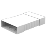 204x60mm Flexible Bend Plastic Duct Multi-Directional