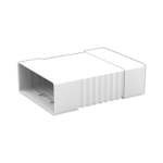 220x90mm Flexible Bend Plastic Duct Multi-Directional