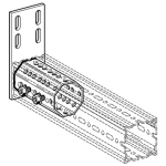 SiFramo Offset End Supports 80 x 80 (STA F 80 E)