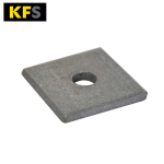 M6 Square Plate Washer 40x40x5mm KFS4006HDG