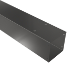 75x75mm Galv Trunking 3mtr c/w Lid & Couplers (1 Comp)