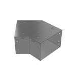 100x50mm 45deg Top Lid Galv Trunking Gusset Bend
