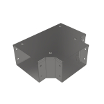 150x150mm Galv Trunking Tee Gusset Top Lid Unistrut