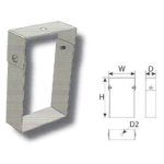 75x75mm Trunking Hanger Suspension - Galv