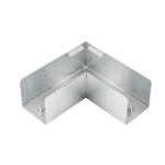 50x50mm Top Lid Bend 90deg For Lighting Trunking
