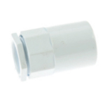 25mm White Female Adapters PVC Plastic Conduit