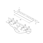 WrapOver Cable Tray Couplers Medium Duty A4 316 S/Steel