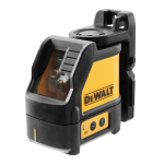 Dewalt Cross Line Laser Green 20m Range - Self Levelling