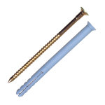 6 x 80 mm Csk ZYP Hammer Fixings Nylon