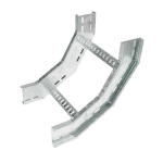 150mm 90 I/Riser 600 x 300mm Unistrut U15 Cable Ladder HDG