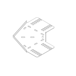 50mm LD Cable Tray 45 Bend PG Light Duty TULB050/45