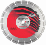 230x22mm MCA Diamond Blade Pro Zebra Abrasive