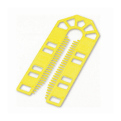 1x101mm Yellow Batten Packers Plastic