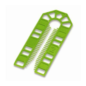 2x101mm Green Batten Packers Plastic