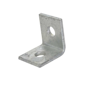 2 Hole 90Deg Channel Bracket HDG 50x47mm