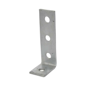 4 Hole 90Deg Channel Bracket HDG 56x137mm 1x3hole