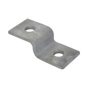 2 Hole 21mm Z Bracket HDG 88x21mm P4045