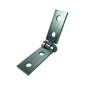 4 Hole Adjust Angle Bracket BZP 102x102mm P1354