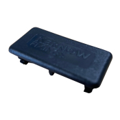 21x41mm Black End Caps For Shallow Channel KF Logo