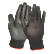 General Purpose - PU Black Glove (S)