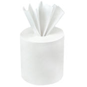 White Centre-Feed Rolls (Pk6)