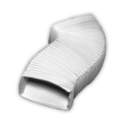 100x54mm 3mtr Flexible Hose Plastic Duct