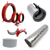 FR Pipe Wrap 75mm X 25mtr Fire Stopping