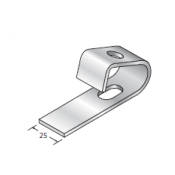 Unistrut Z10 Purlin D Clip Zinc Plated