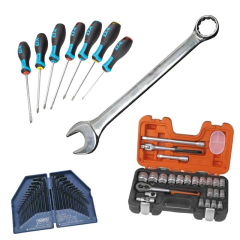 Spanners, Allen Keys & Socket/Screwdriver Sets