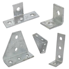 Channel Angle Fitting 90 Deg Bracketry - Hot Dipped Galvanised