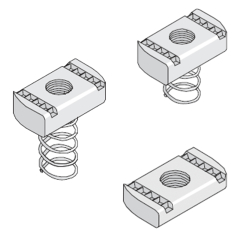 Unistrut Channel Nuts - Hot Dip Galvanised