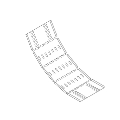 Medium Duty Cable Tray Adjustable Risers - SS