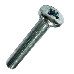 Pan Head Pozi-Drive Machine Screws - Stainless Steel