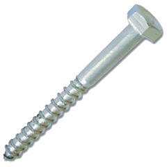 Hexagon Head Coachscrews - Galvanised